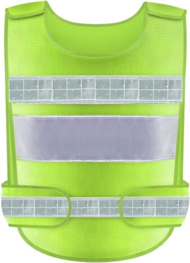 Neon Green Reflex Vest Reflex sele for løping og sykling