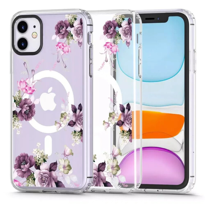 Tech-Protect iPhone 11 Tech-Protect MagMood Deksel - MagSafe Kompatibel - Spring Floral