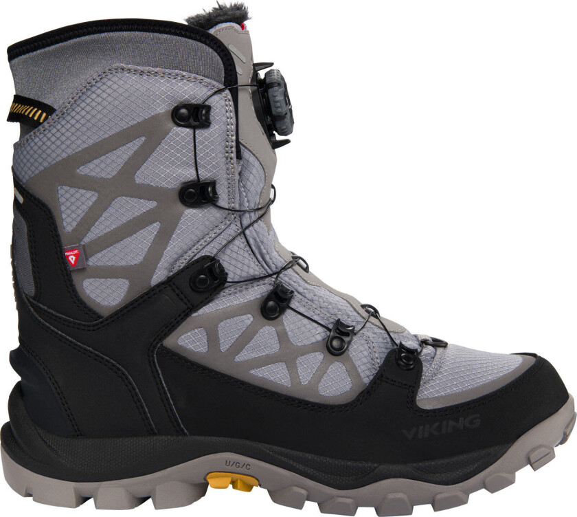 Unisex Constrictor III High Waterproof Boa Grey/Black 39