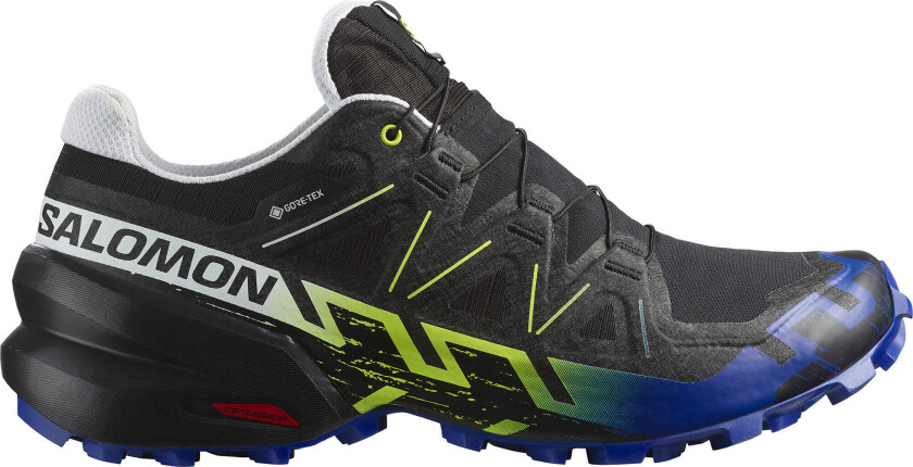 Men's Shoes Speedcross 6 GORE-TEX Black/Surf The Web/Safety Yellow Basic Black 42 2/3