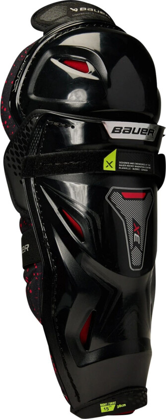 bauer S22 Vapor 3X Shin Guard INT 22/23, leggbeskytter unisex BLACK