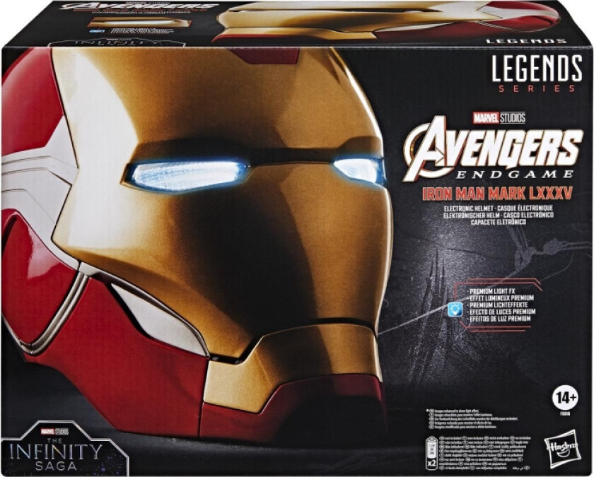 Marvel Legends Series Elektronisk hjelm - Iron Man