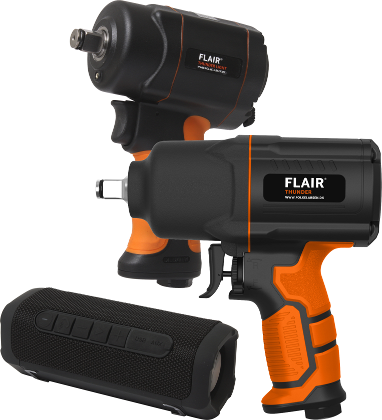 1/2" slagnøglesæt, julekampagne m/powerbank