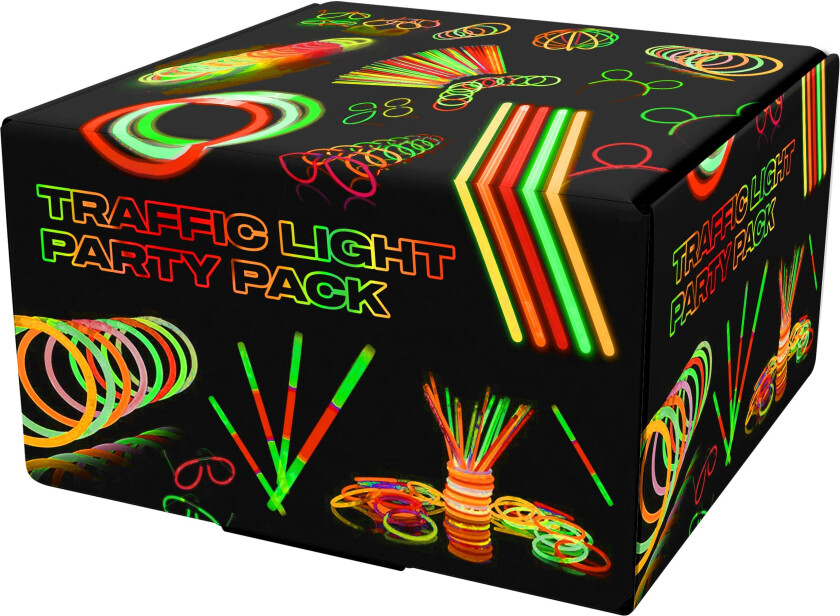 Trafikklys Glowstick Pack