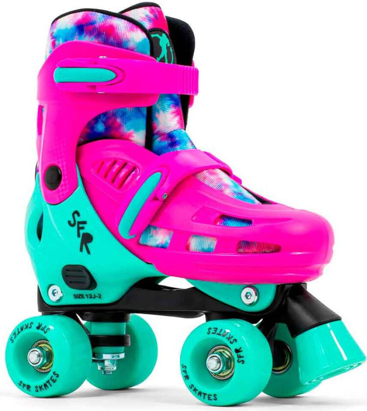 Hurricane Justerbar Side by Side Rulleskøyter for Barne Tie Dye