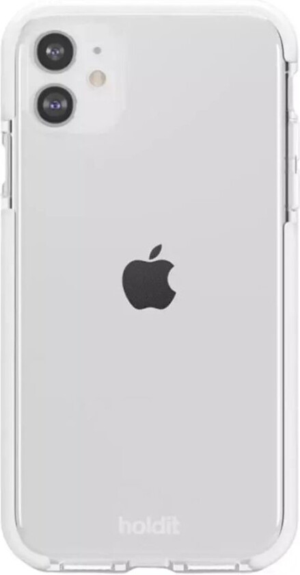 Holdit iPhone 11 Seethru Bakdeksel - Hvit