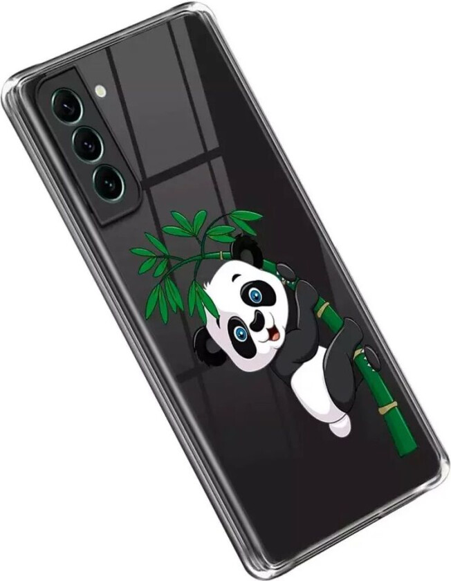 Samsung Galaxy S23+ (Plus) Fleksibel Plast Bakdeksel m. Motiv - Panda