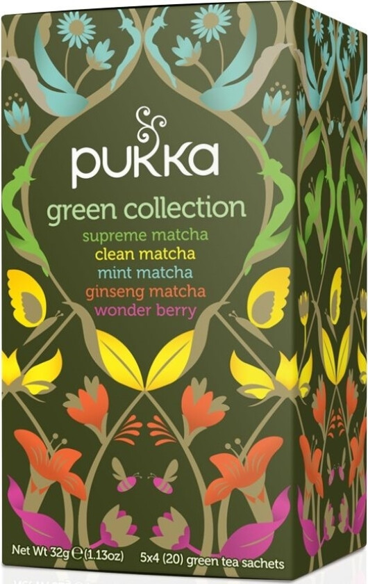 Pad _Organic Tea Green Collection 20 Bags 32G