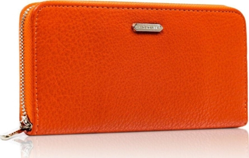 Stor Damelommebok I Form Av Et Pennal Laget Av Kornet Øko-Skinn Nosize