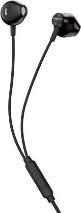 Taue101bk/00, Koblet Med Ledninger (Ikke Trådløs), Samtaler/Musikk, 20 - 20000 Hz, 65,4 G, Hodetelefoner, Sort