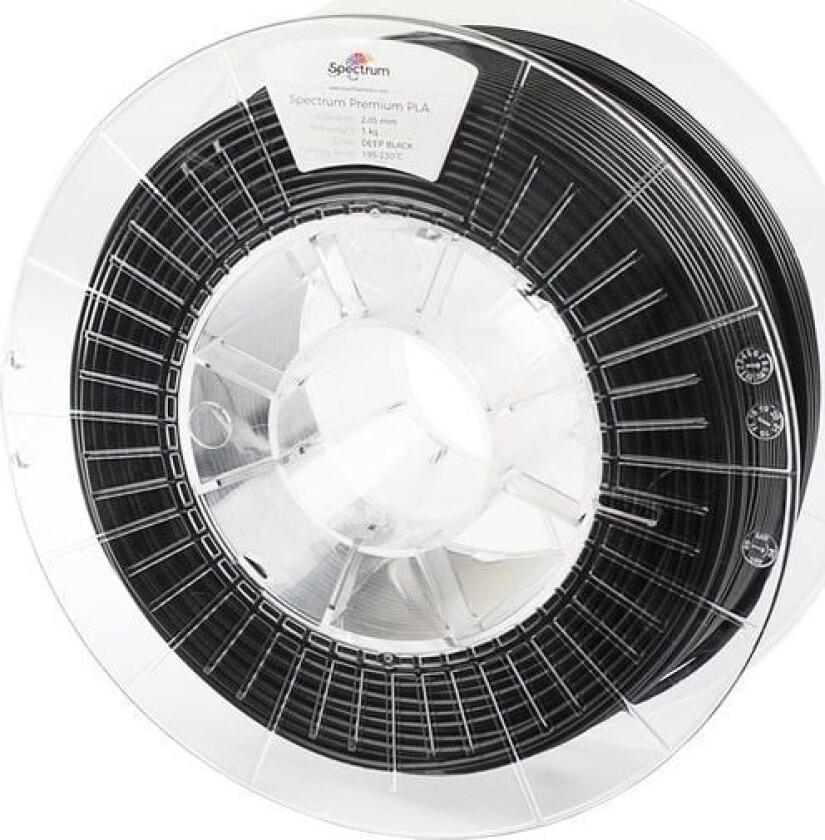 Spectrum Filament Pla Svart (Ral 9017)