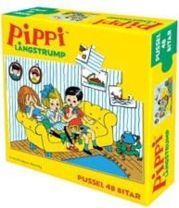 Pippi Långstrump minipussel : 48 bitar