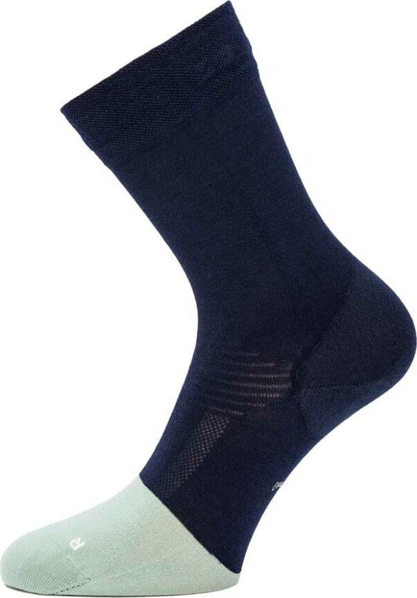 Hero Thin Crew Sock Navy Blue/Granite Green 34-36