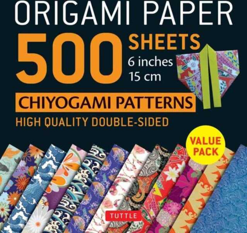 Origami Paper 500 sheets Chiyogami Designs 6 inch 15cm HighQuality Origami Sheets Printed with 12