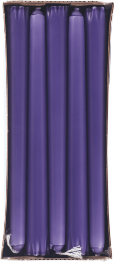 Antikklys Lilla 21cm 10stk