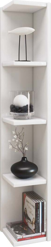 HonsaStand hylle 4 hyller hvit.