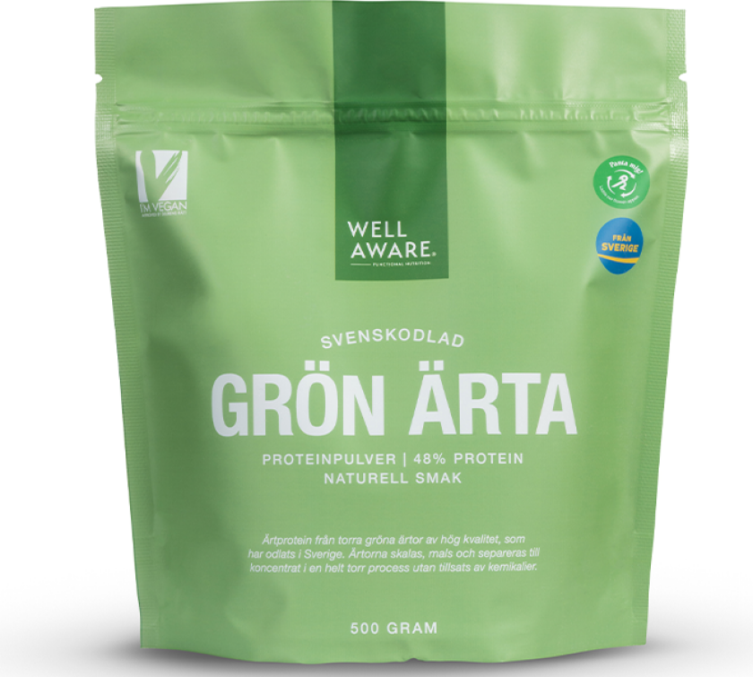 Svensk Grønnertprotein 500 g