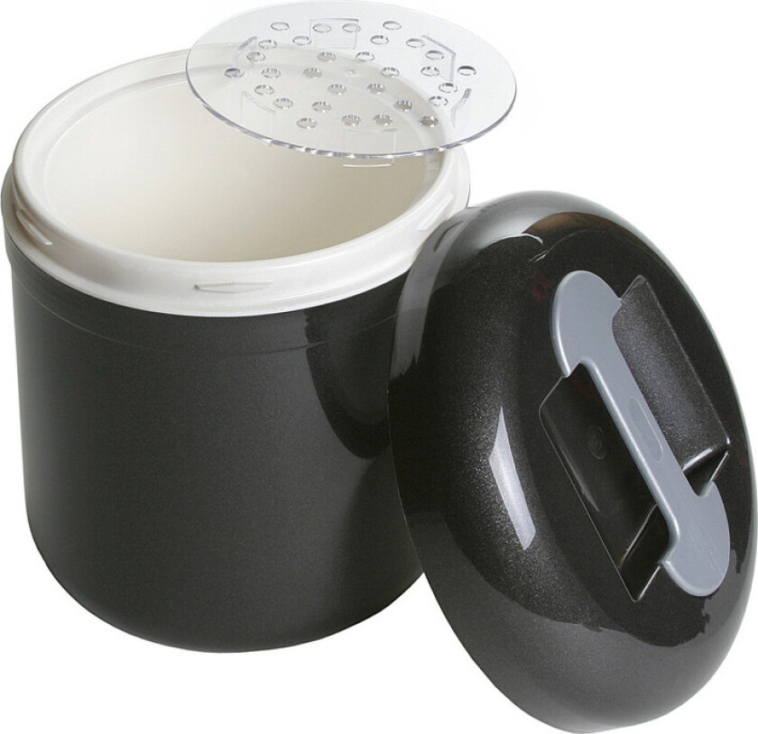 Isspand 4 Liter Antracit - Plastik