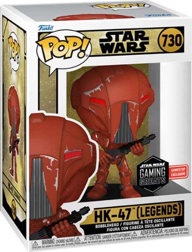 Star Wars actionfigur (HK-47 (Legends))