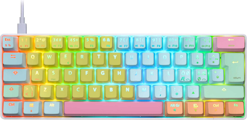 C-450 Pro tastatur (Tutti Frutti)