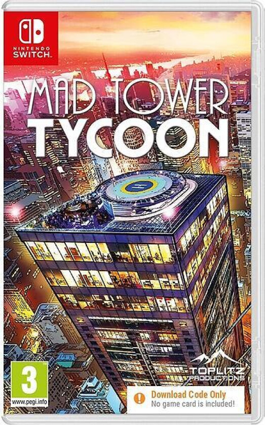 Mad Tower Tycoon (Code in a Box) (Switch)