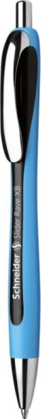Schneider Slider Rave - Kulepenn - Svart - 1.4 Mm - Ekstra Bred - Retraktil