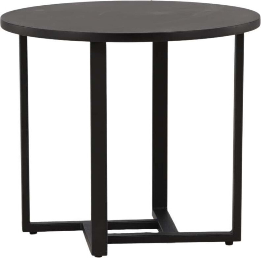 Bilde av Lawton sofabord 45x50cm svart.