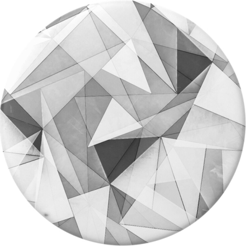 Popsockets Light Prism, Mobiltelefon/Smarttelefon, Grå, Hvit