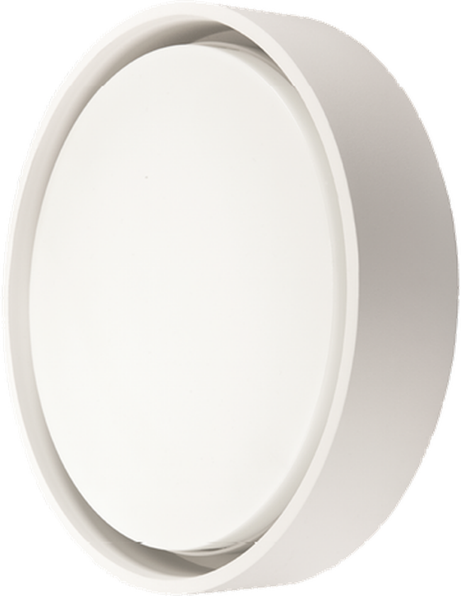 Frame round maxi vegg/taklampe 22W 3000 Kelvin IP66 Dimbar - Hvit - Hvit