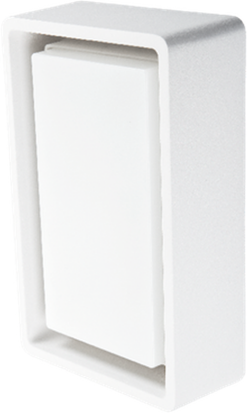 Frame mini vegglampe 6,5W 3000 Kelvin IP66 Dimbar - Hvit - Hvit