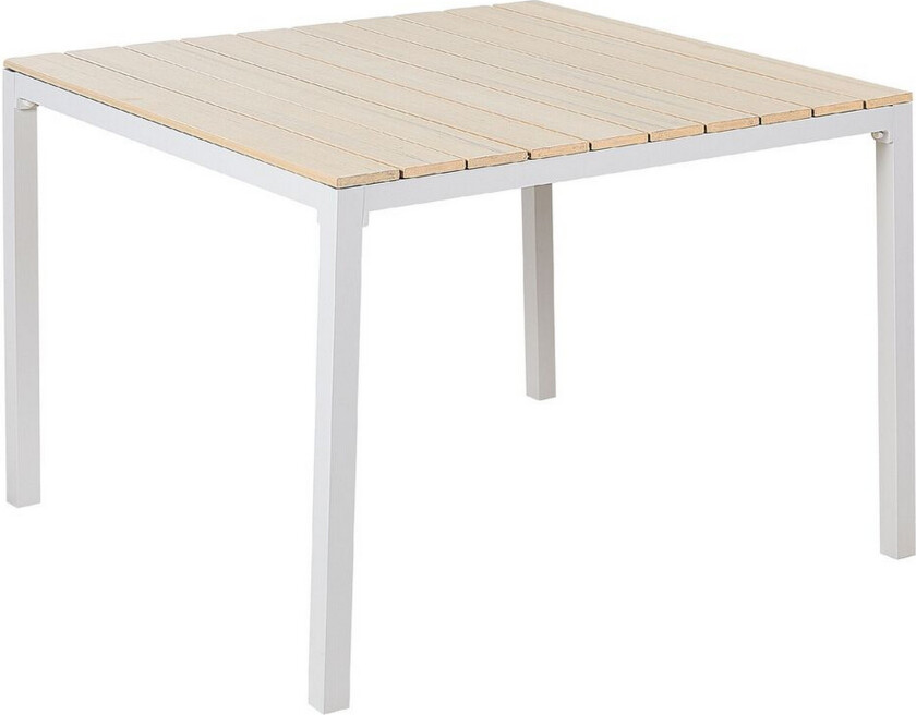Edmundston Spisebord 95x95 cm - Beige/Hvit