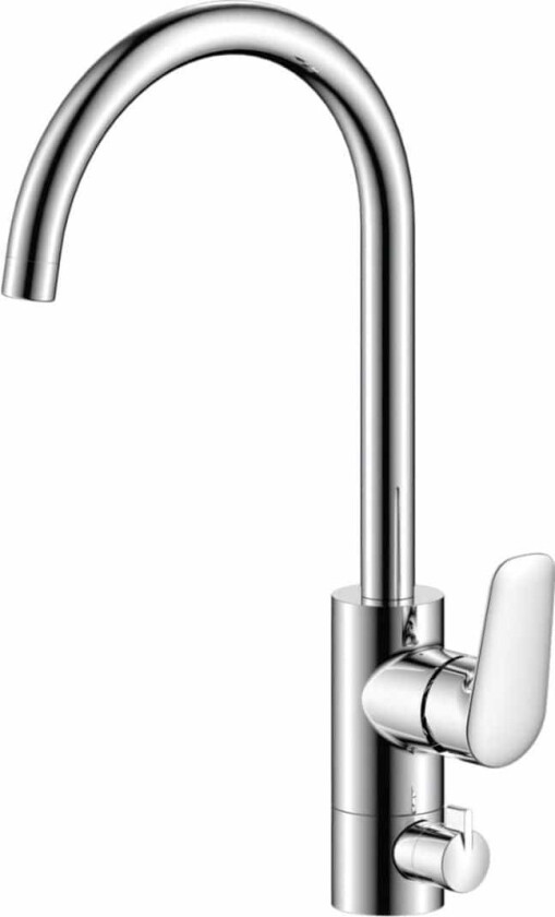 Azur Zero I / II Kjøkkenbatteri Krom Ja