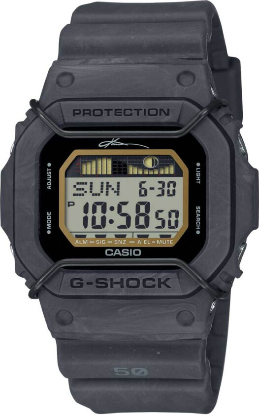 G-Shock G-Lide GLX-5600KB-1ER - Digital - Grå Sort - Herreklokker - Resin - Mineral