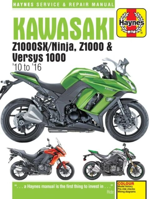 Kawasaki Z1000, Z1000SX & Versys ('10 - '16) av Matthew Coombs