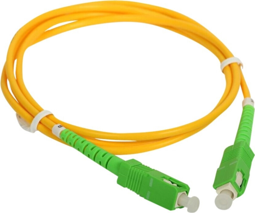 Microconnect - Nettverkskabel - Sc/Apc-Enkeltmodus (Hann) Til Sc/Apc-Enkeltmodus (Hann) - 5 M - 2 Mm - Fiberoptisk - Simpleks - 9 / 125 Micron - Os2
