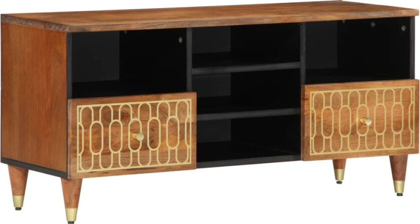 TV-benk 100x33x46 cm heltre mango