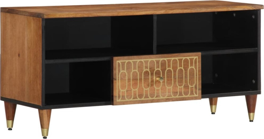 TV-benk 100x33x46 cm heltre mango