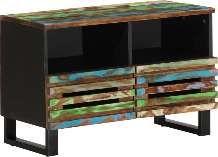 TV-benk 70x34x46 cm heltre akasie