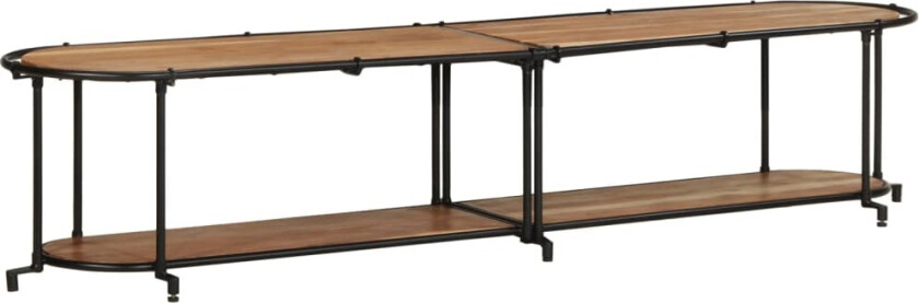 TV-benk 200x42x40 cm heltre akasie