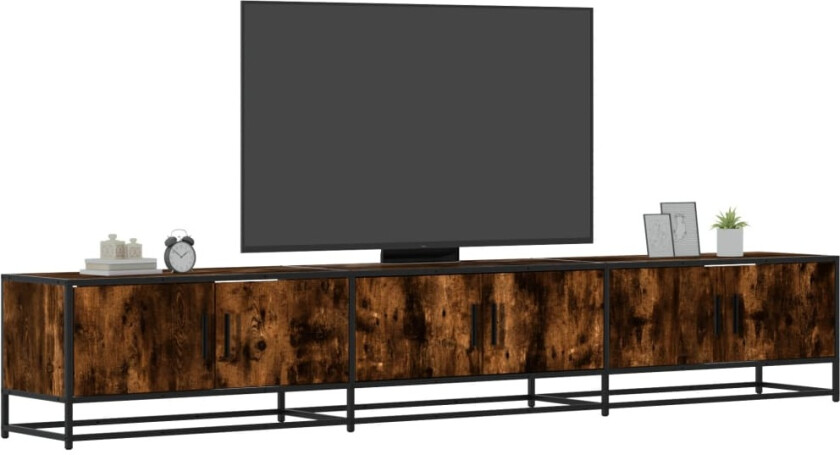 TV-benk røkt eik 240x35x41 cm konstruert tre