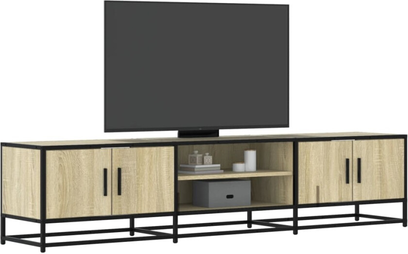 TV-benk sonoma eik 180x35x41 cm konstruert tre