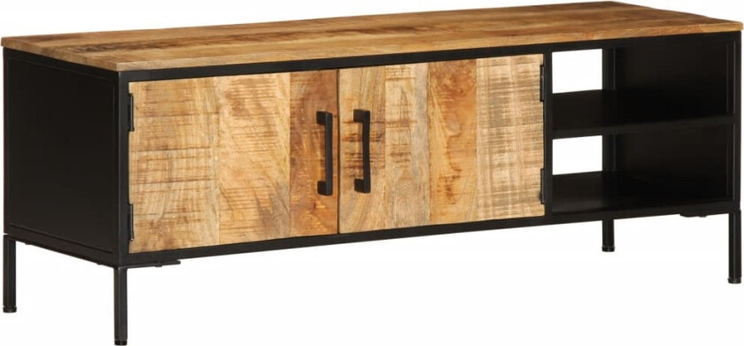 TV-benk 110x35x40 cm grovt heltre mangotre