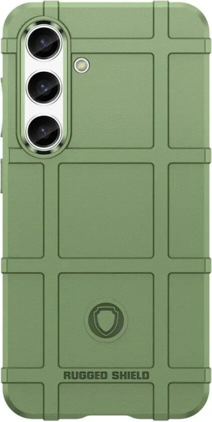 Samsung Galaxy S24 Rugged Shield Håndverker Deksel - Grøn