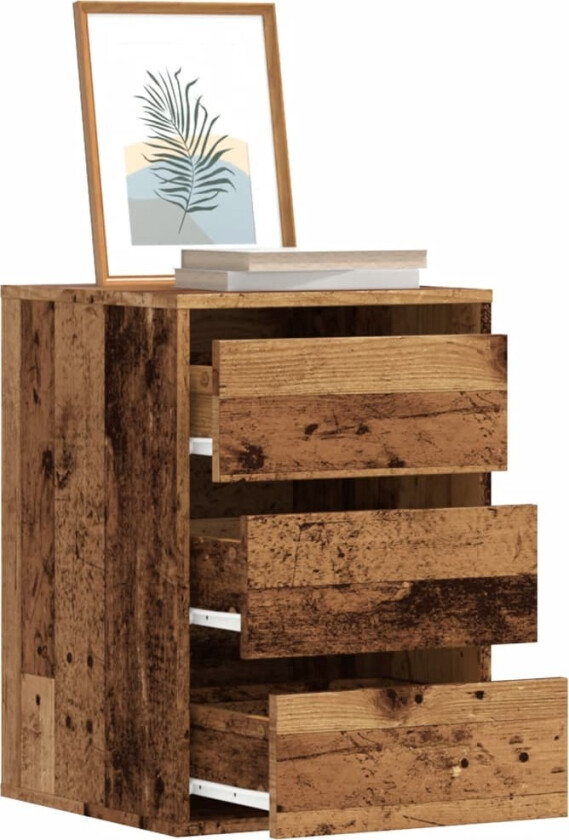 Kommode gammelt tre 40x41x58 cm konstruert tre