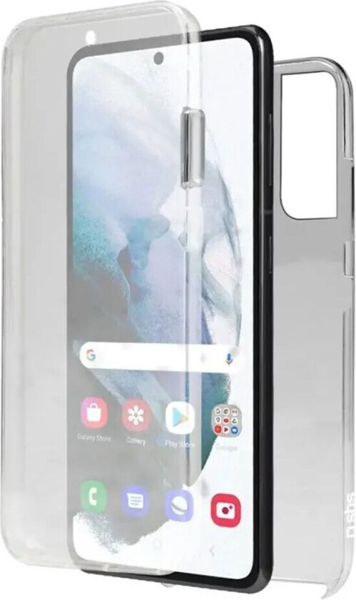 Samsung Galaxy S22 Full Body Deksel - Gjennomsiktig