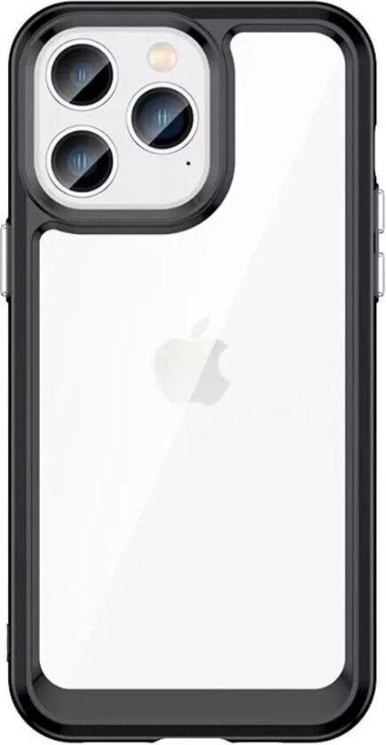 iPhone 14 Pro Max Hybrid Plastdeksel - Svart