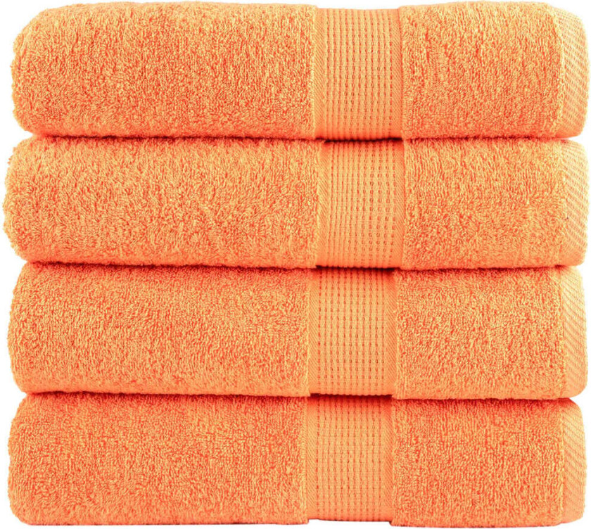 Bilde av Premium badehåndklær SOLUND 4 stk 100x150 cm 600 g/m2