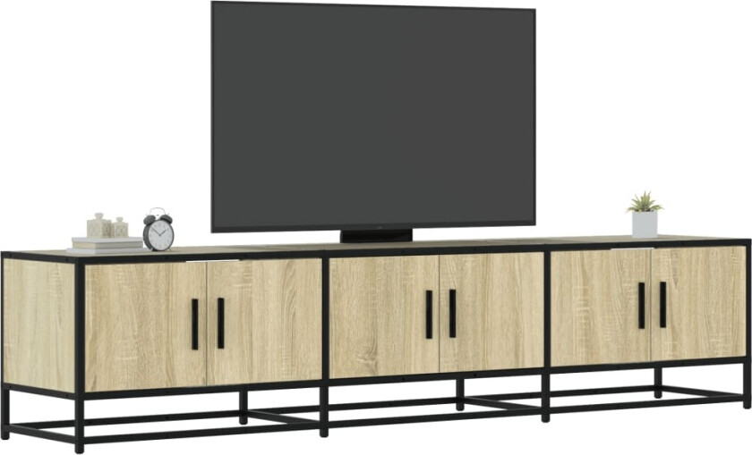 TV-benk sonoma eik 180x35x41 cm konstruert tre