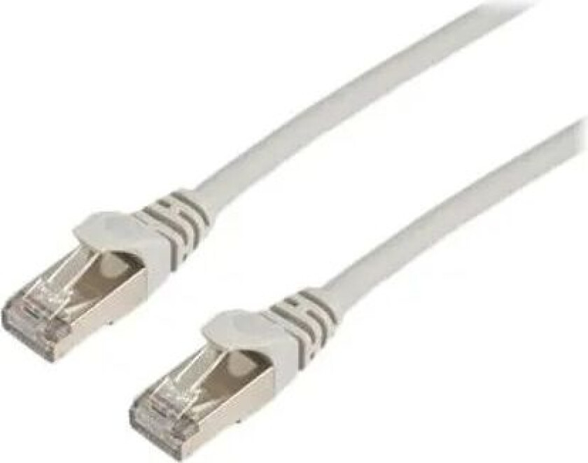 Nettverkskabel Lszh Rj-45 Rj-45 Cat 6 15m Grå