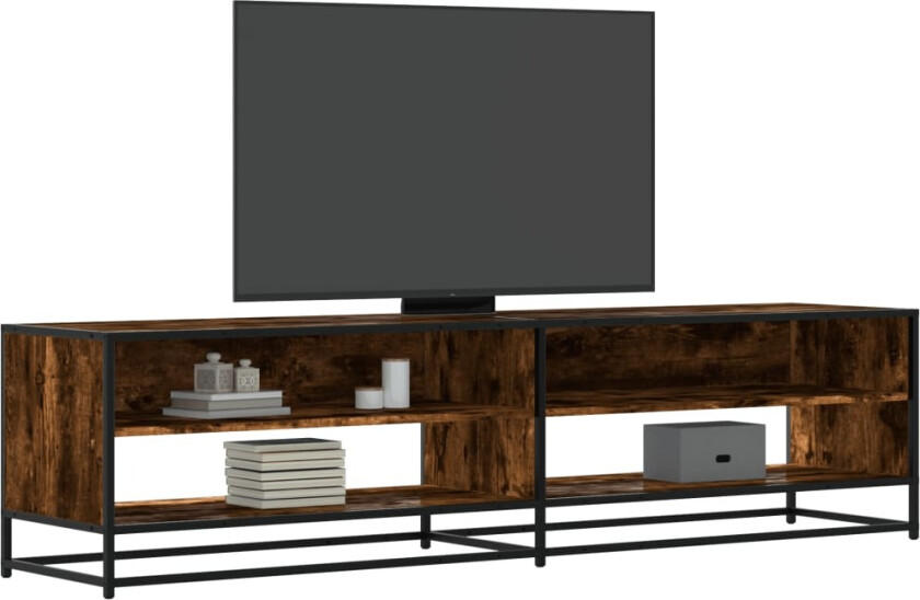 TV-benk røkt eik 180,5x40x46 cm konstruert tre